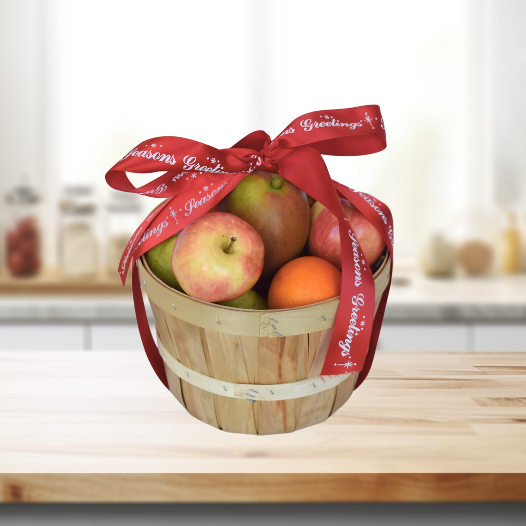 Seasons Greetings Fresh Fruit Delights Gift Basket
