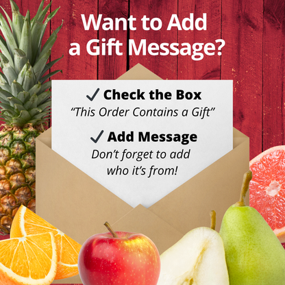 Fresh Fruit Gift Box - 16 Pieces