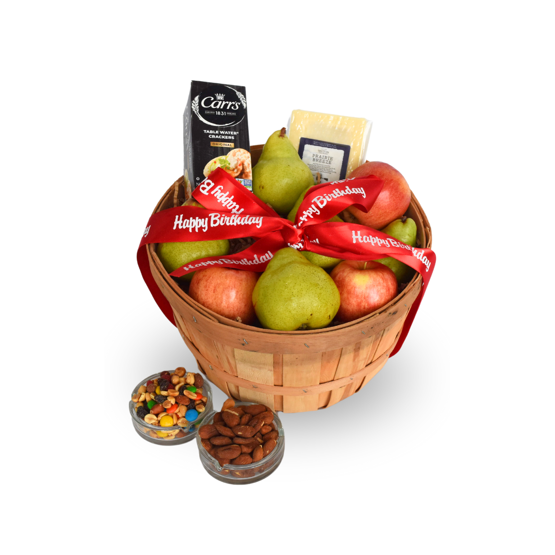 Fresh Fruit Occasion Happy Birthday Basket