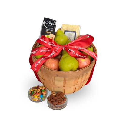 Fresh Fruit Occasion Seasons Greetings Basket