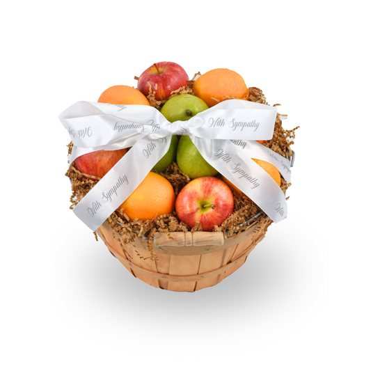 Sympathy Fruit Gift Basket